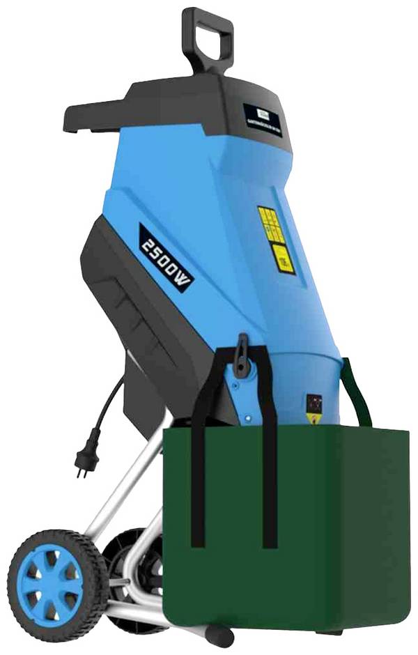 GÜDE GH 2501 elektrika nožový zahradní drtič 2500 W
