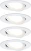 Paulmann 4064161242125 vestavné svítidlo, LED, 18 W, bílá (matná), sada 4 ks