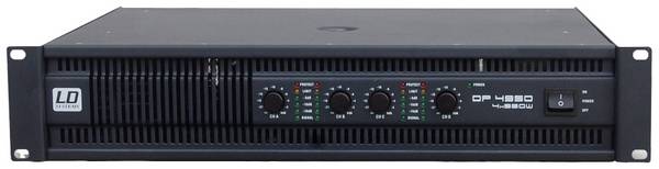 LD Systems DEEP2 4950 Stereozesilovač Výkon RMS na kanál při odporu 4 ohmy: 810 W