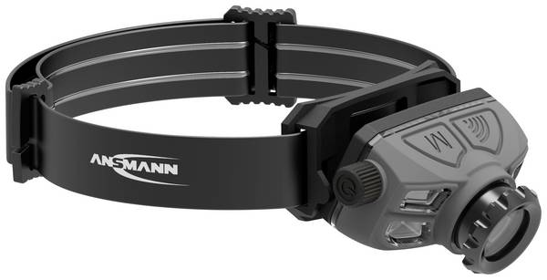 Ansmann HD450FRS LED čelovka, napájeno akumulátorem, 450 lm, 12 h, 1600-0528