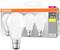 Balení OSRAM LED žárovky, 8,5W odpovídá 60W, 806 lumenů, teplá bílá, se socketem B22d. Obsahuje čtyři žárovky.