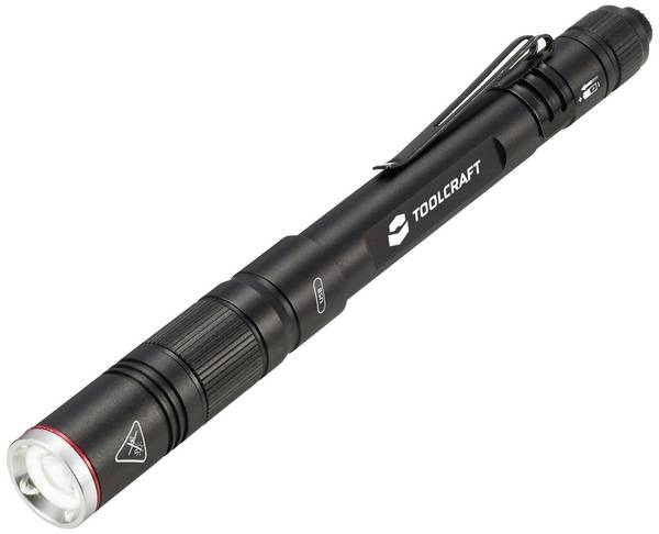 <br>  TOOLCRAFT<br>  TO-8254890<br>  <br>  mini svítilna, penlight<br>  napájeno akumulátorem<br>  SMD LED<br>  300 lm<br>  <br>  černá<br>