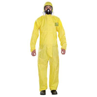 Ansell YY23T-00132-06 AlphaTec® 2300 Plus - model 132 Ochrana proti chemikáliím, žlutá, 2XL vel. Oblečení: XXL žlutá
