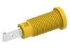 Electro PJP 228-2-I-CD1-J bezpečnostní vestavná zásuvka 4 mm žlutá 1 ks