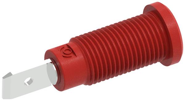 Electro PJP 228-2-I-CD1-R bezpečnostní vestavná zásuvka 4 mm červená 1 ks