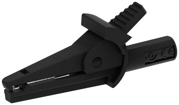 Electro PJP 5002-IEC-d4-CD1-N krokosvorka černá Upínací rozsah max.: 9 mm Délka: 51 mm 1 ks