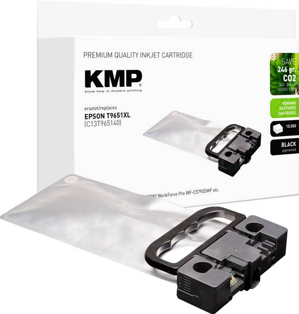 KMP Ink náhradní Epson T9651 kompatibilní  černá E260X SP427510