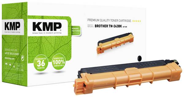 KMP Toner náhradní Brother TN243BK kompatibilní  černá 1000 Seiten B-T109 1268,0000