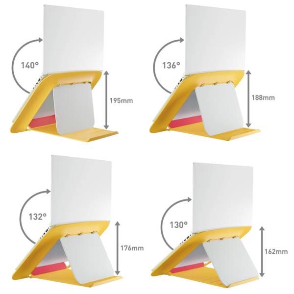 Leitz Ergo Cosy podložka pod notebook nastavitelná výška-7