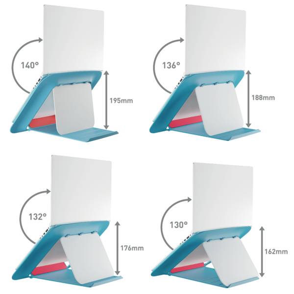 Leitz Ergo Cosy podložka pod notebook nastavitelná výška-7
