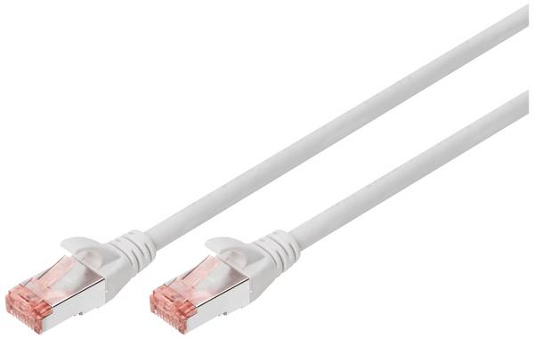 Digitus DK-1644-300 RJ45 síťové kabely, propojovací kabely CAT 6 S/FTP 30.00 m šedá 1 ks