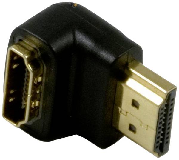 Lyndahl LKHA013 HDMI adaptér [1x HDMI zástrčka - 1x HDMI zástrčka] černá Pozlacený