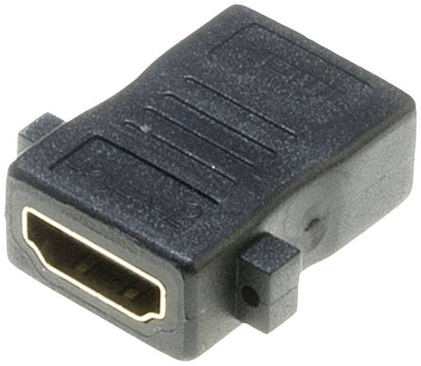 Lyndahl LKPA008 HDMI adaptér [1x HDMI zásuvka - 1x HDMI zásuvka] černá pozlacené kontakty
