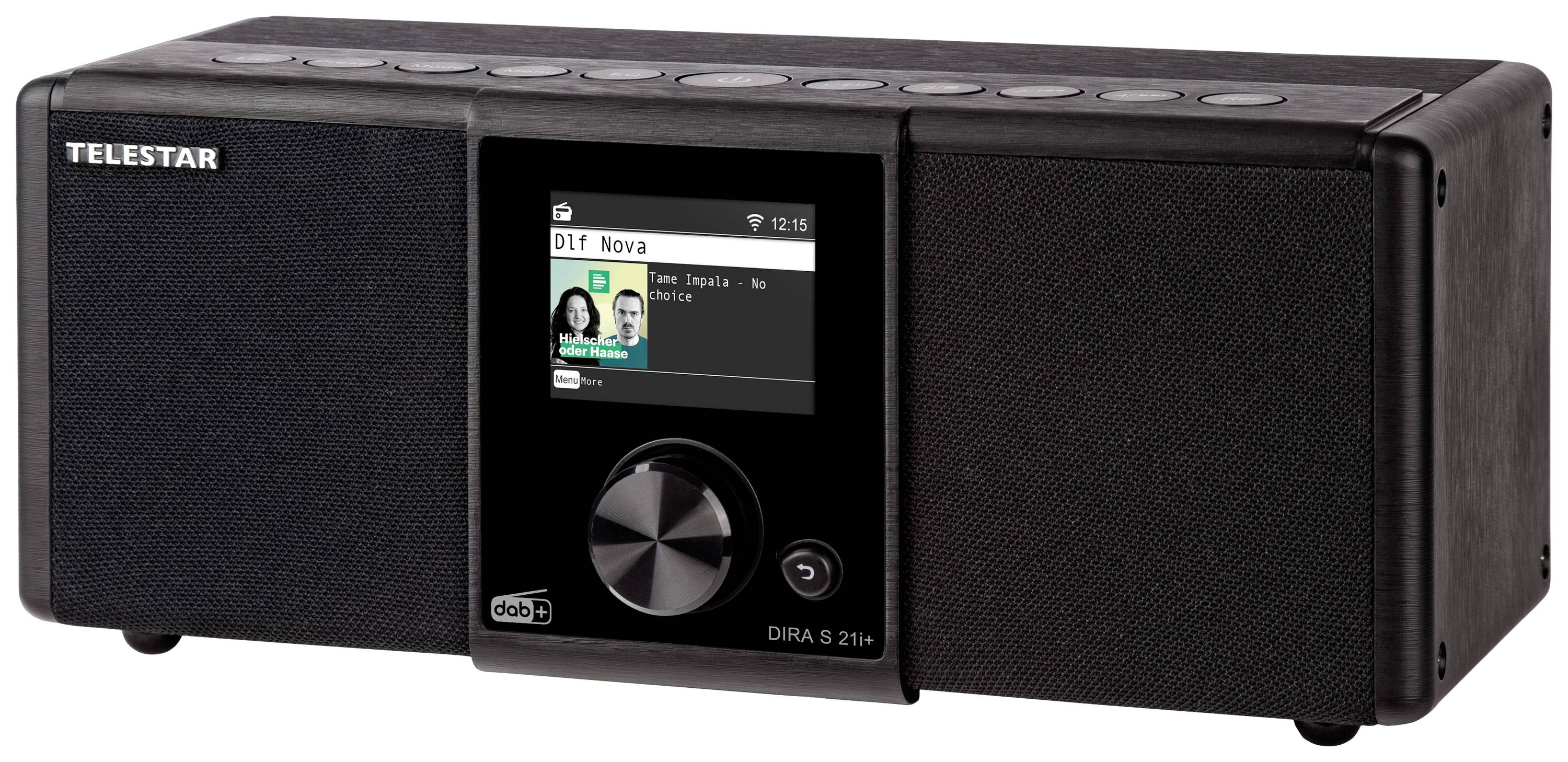 Telestar DIRA S 21i + 30-221-02 internetové stolní rádio, internetové, DAB+, FM, AUX, Bluetooth, rádiopřehrávač, USB, Wi-3