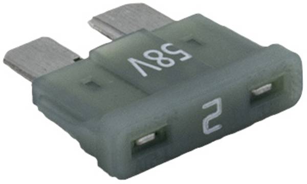 HansorATP-M02 standardní plochá pojistka pro motorová vozidla , 58 V, 2 A, 1 ks