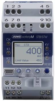 Jumo 00564984  regulátor teploty PTC -200 do 850 °C relé 3 A (š x v) 45 mm x 89.4 mm