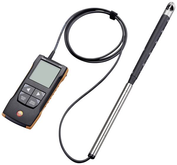 testo  anemometr Kalibrováno dle (DAkkS), 0.6 do 40 m/s, 0563 0416-DakkS