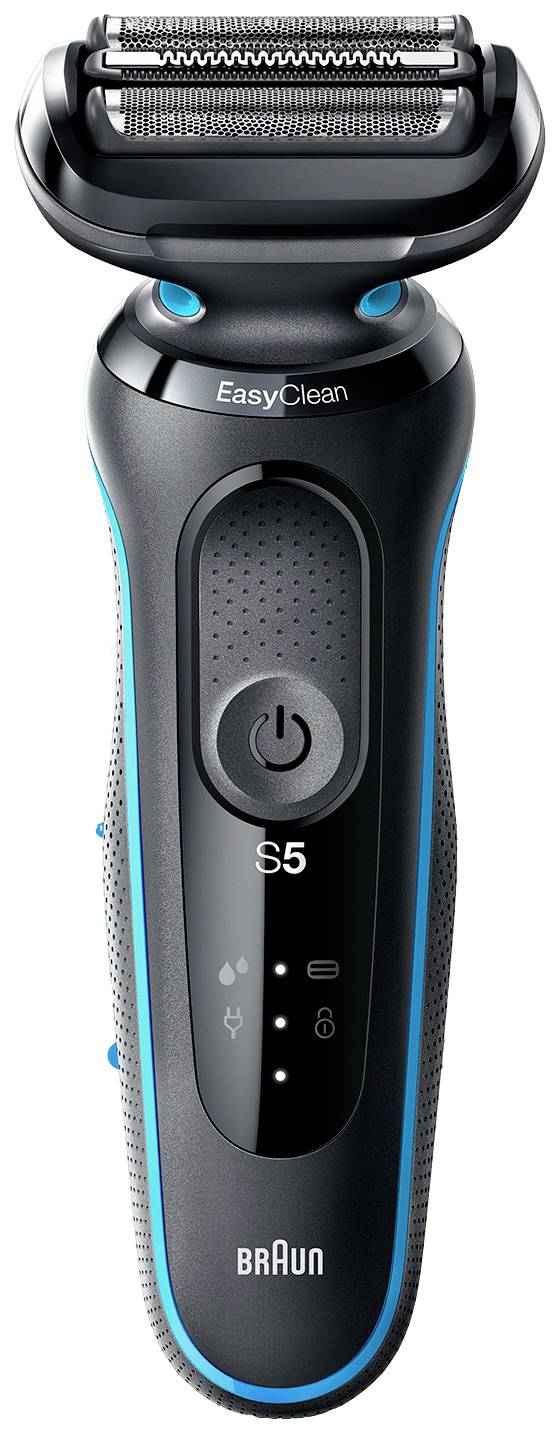 Braun 51-M1000s 51-M1000s foliový zastřihovač černá/modrá-0
