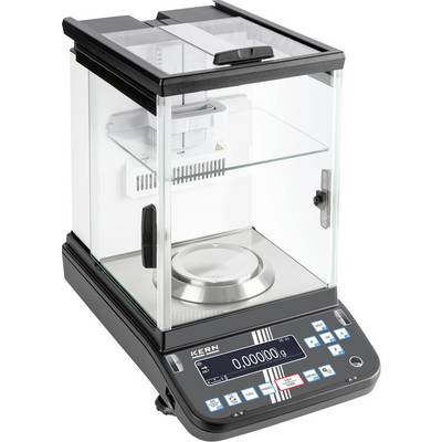 Kern ABP 100-5AM analyzační váha Max. váživost 135 g Rozlišení 0.00001 g černá, stříbrná