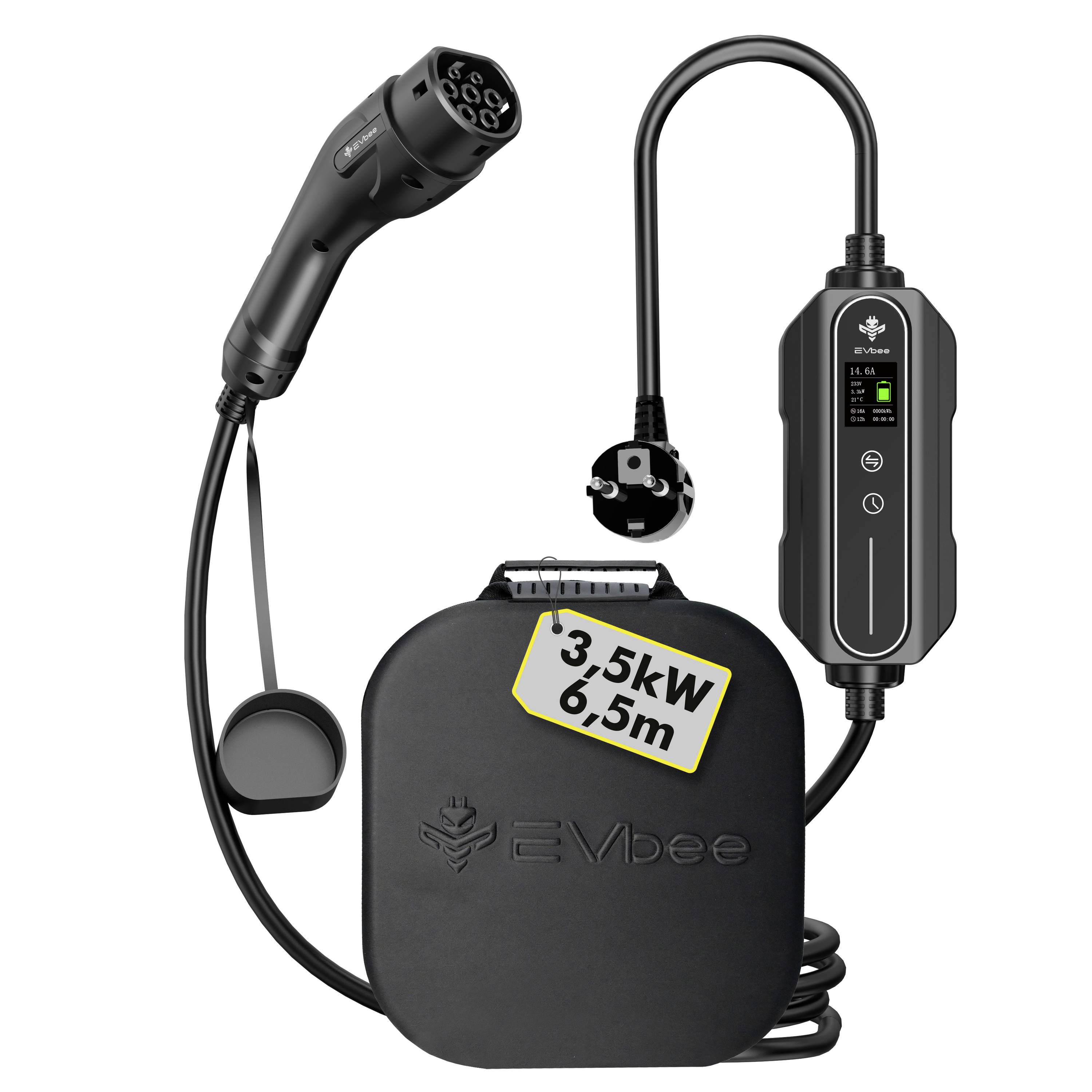EVbee E100007 mobilní dobíjecí stanice pro elektromobily  6.5 m