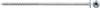 Fischer 561798 PowerFast II talířové šrouby 6 mm 140 mm vnitřní hvězdice ocel galvanizováno zinkem 100 ks