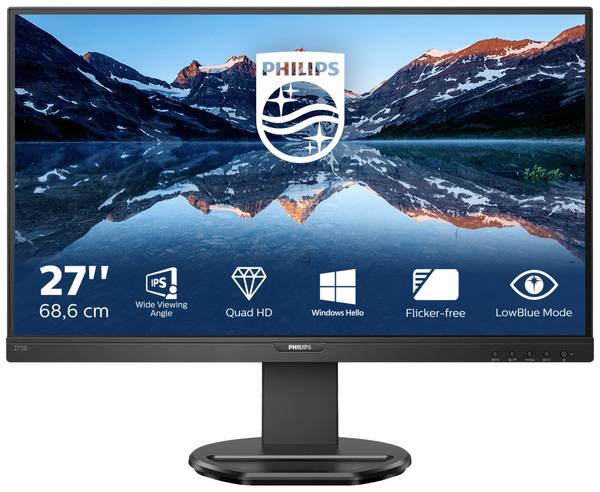 Philips Monitore 276B9/00 LED monitor 60.5 cm (23.8 palec)2560 x 1440 Pixel, 16:9, 4 ms, VA LCD
