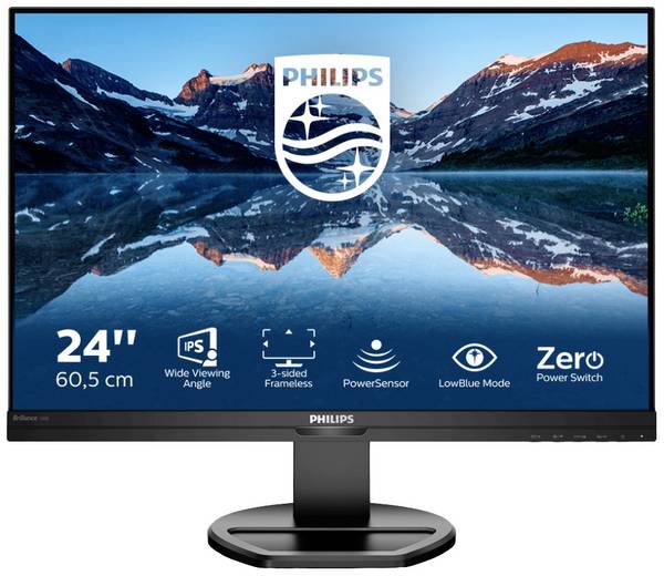 Philips Monitore 240B9/00 LCD monitor 60.5 cm (23.8 palec)1920 x 1200 Pixel, 16:9, 4 ms, IPS LCD