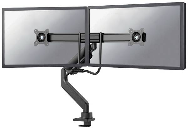 <br>  Neomounts<br>  DS75-450BL2<br>  <br>  držák na stůl pro monitor<br>  2 Displej: (s)<br>  43,2 cm (17") - 81,3 cm (32")<br>  černá, černá/modrá<br>  nastavitelná výška, naklápěcí, nakláněcí, otočný<br>