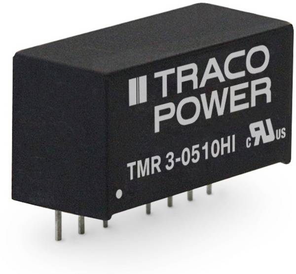 TracoPower TMR 3-0513HI DC/DC měnič napětí do DPS 5 V/DC 15 V/DC 200 mA 3 W Počet výstupů: 1 x Obsah 1 ks
