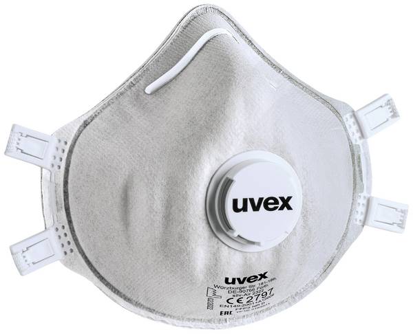 uvex uvex silv-Air class.2322 8762322 respirátor proti jemnému prachu, s ventilem FFP3 15 ks EN 149:2001 + A1:2009 DIN 149:2001 + A1:2009