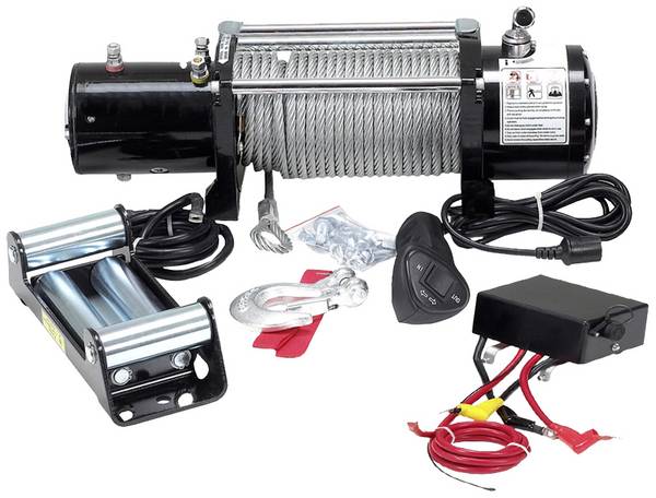 HP Autozubehör autonaviják 20602  Tažná síla (v pohybu)=13.608 kg rádiové dálkové ovládání, kabelové dálkové ovládání, vč. rolny