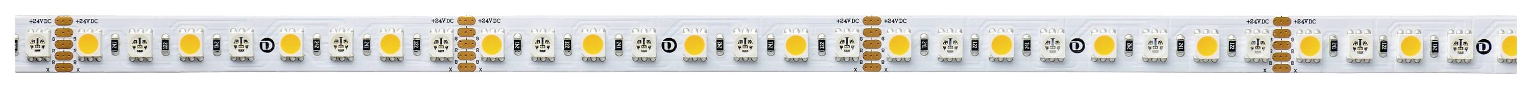 Deko Light 840144 LED pásek Energetická třída (EEK2021): G (A - G) volný konec 24 V/DC 5000 mm RGB, teplá bílá 5 m