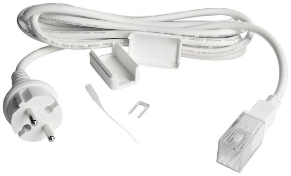 Deko Light 930690 Einspeisekabel mit Konturenstecker für 230V LED Stripe Napájecí kabel plast 1 ks