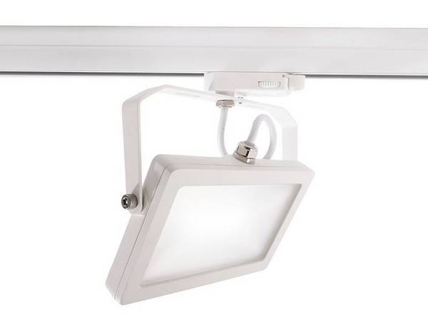 Deko Light Flood svítidla do lištových systémů (230 V) 3fázové pevně vestavěné LED 15 W Energetická třída (EEK2021): E (A - G) LED Dopravní bílá (RAL 9016)