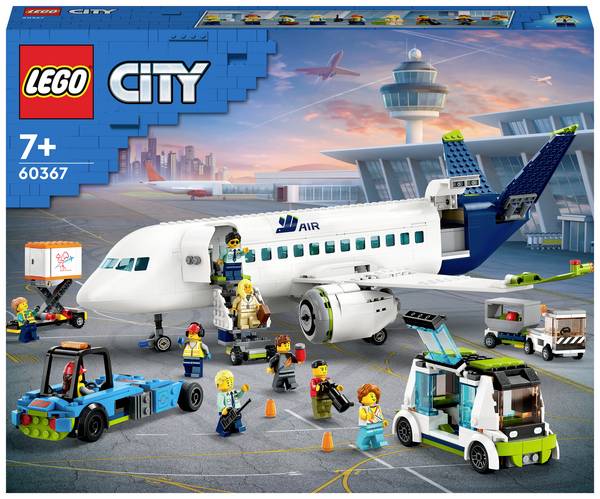 60367 LEGO® CITY Letadlo pro přepravu cestujících