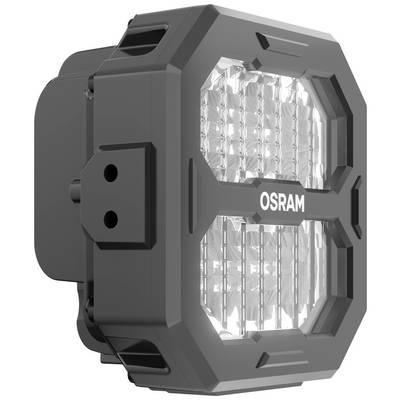 LED pracovní svítidlo od Osramu s robustním čtvercovým designem, ideální pro venkovní použití.