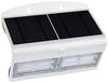 V-TAC 8278 VT-767-7-W solární nástěnná lampa LED LED 7.00 W bílá, černá