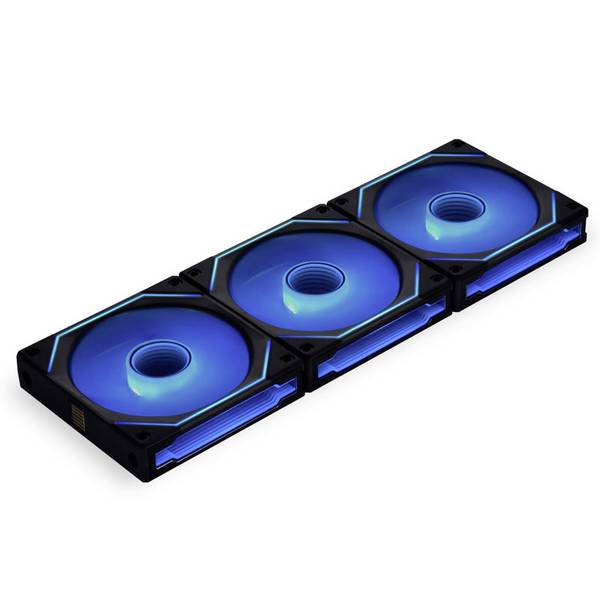 Lian Li Lian Li UNI FAN SL-INF 120 ARGB PWM Lüfter, 3er Pack inkl. Controller - 120mm, PC větrák s krytem vícebarevná (š x v x h) 120 x 122.1 x 25 mm Včetně ovladače ventilátoru, včetně LED osvětlení, vč. ovládání RGB osvětlení