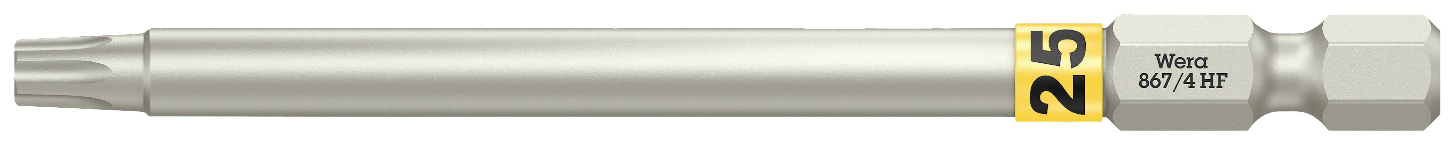 Wera 05060515001 867/4 bit Torx Pohon (šroubovák): 1/4" Typ zakončení: TORX TX 25 89 mm