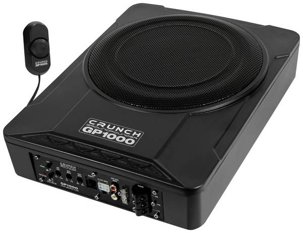 Crunch GP1000 aktivní subwoofer do auta 200 W