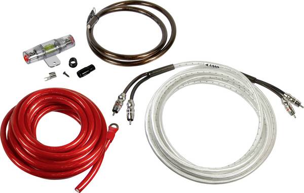 Hifonics sada napájecích kabelů k HiFi zesilovači do auta  25 mm², 25 mm², 0.5 mm²