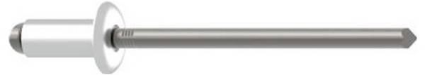Gesipa 1433487 slepý nýt (Ø x d) 4 mm x 10 mm hliník hliník hliník 1433487 500 ks