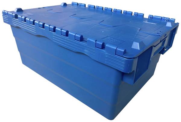 VISO DSW5527 box s odklápěcím víkem, (š x v x h) 400 x 320 x 300 mm, modrá, 1 ks