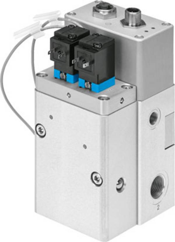 FESTO Ventilová jednotka 8071579 VPCB-6-L-8-G38-10-F-D3-T22-M 24 V/DC Materiál pouzdra Slitina hliníku Těsnicí materiál FPM, HNBR , NBR 1 ks