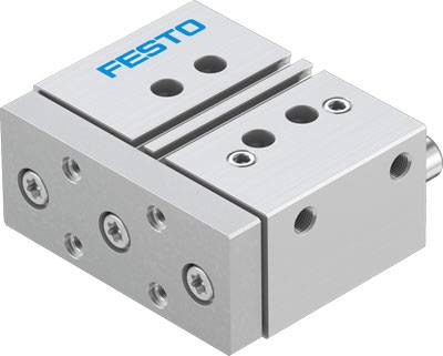 Pneumatický šoupátkový ventil značky Festo s vícero šroubovými otvory a robustní konstrukcí. Používaný v průmyslové automatizaci.