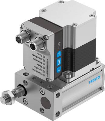 FESTO Jednotka elektrického válce EPCE-TB-60-10-FL-MF-ST-M-H1-PLK-AA 8102166 délka 10 mm Posuvná síla 150 N 24 V 1 ks