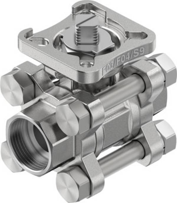 FESTO VZBE-1/2-WA-63-T-2-F0304-V15V15 8089040 kulový kohout    1 ks