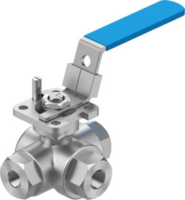 FESTO VZBE-1/4-T-63-F-3L-F04-M-V15V15 8096943 kulový kohout    1 ks