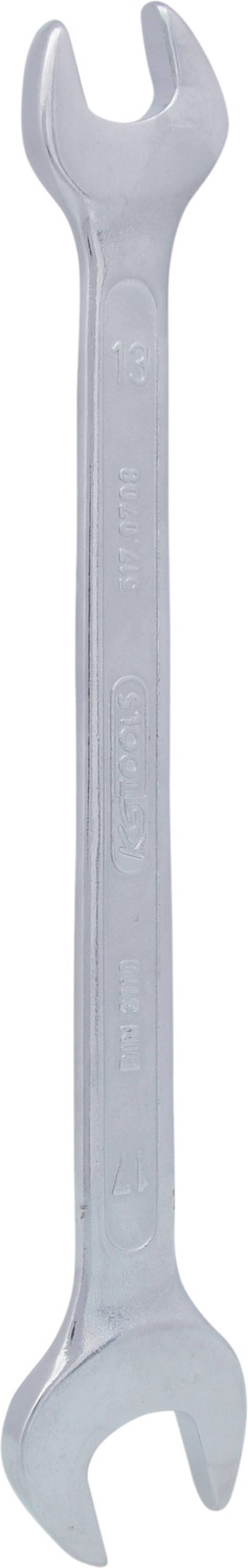 KS Tools 517.0708 5170708 oboustranný plochý klíč  Délka klíče (cm) (jen pro nadpis) 13 - 17 mm