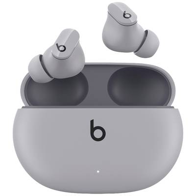 Beats Studio Buds   špuntová sluchátka Bluetooth® stereo Měsíční šedá Potlačení hluku, Redukce šumu mikrofonu Nabíjecí p